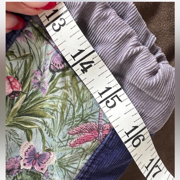 Vintage Handmade Upcycled Gardencore Hippie Maxi Skirt O/S - Picture 6 of 8